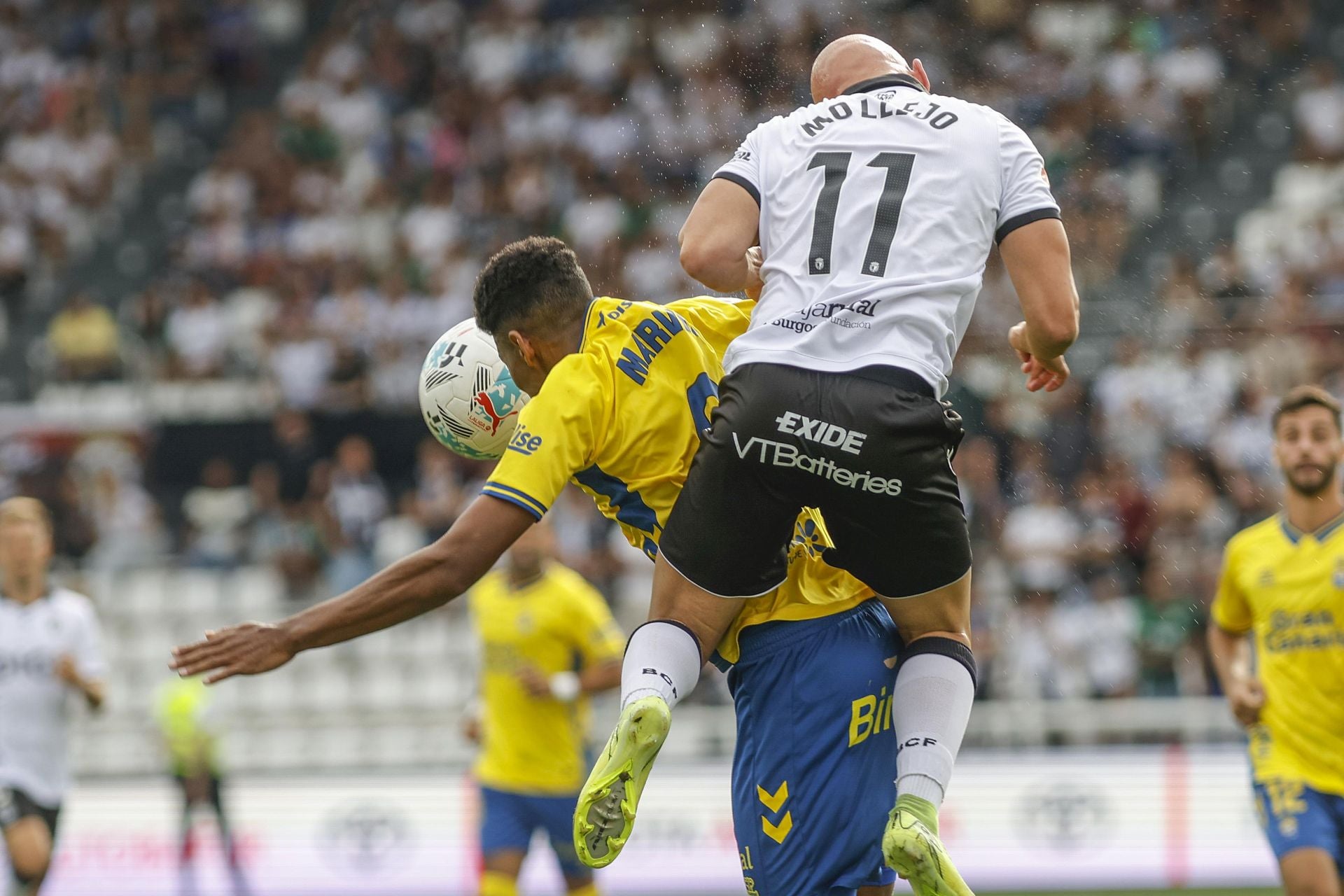 El Burgos CF - UD Las Palmas, en imágenes