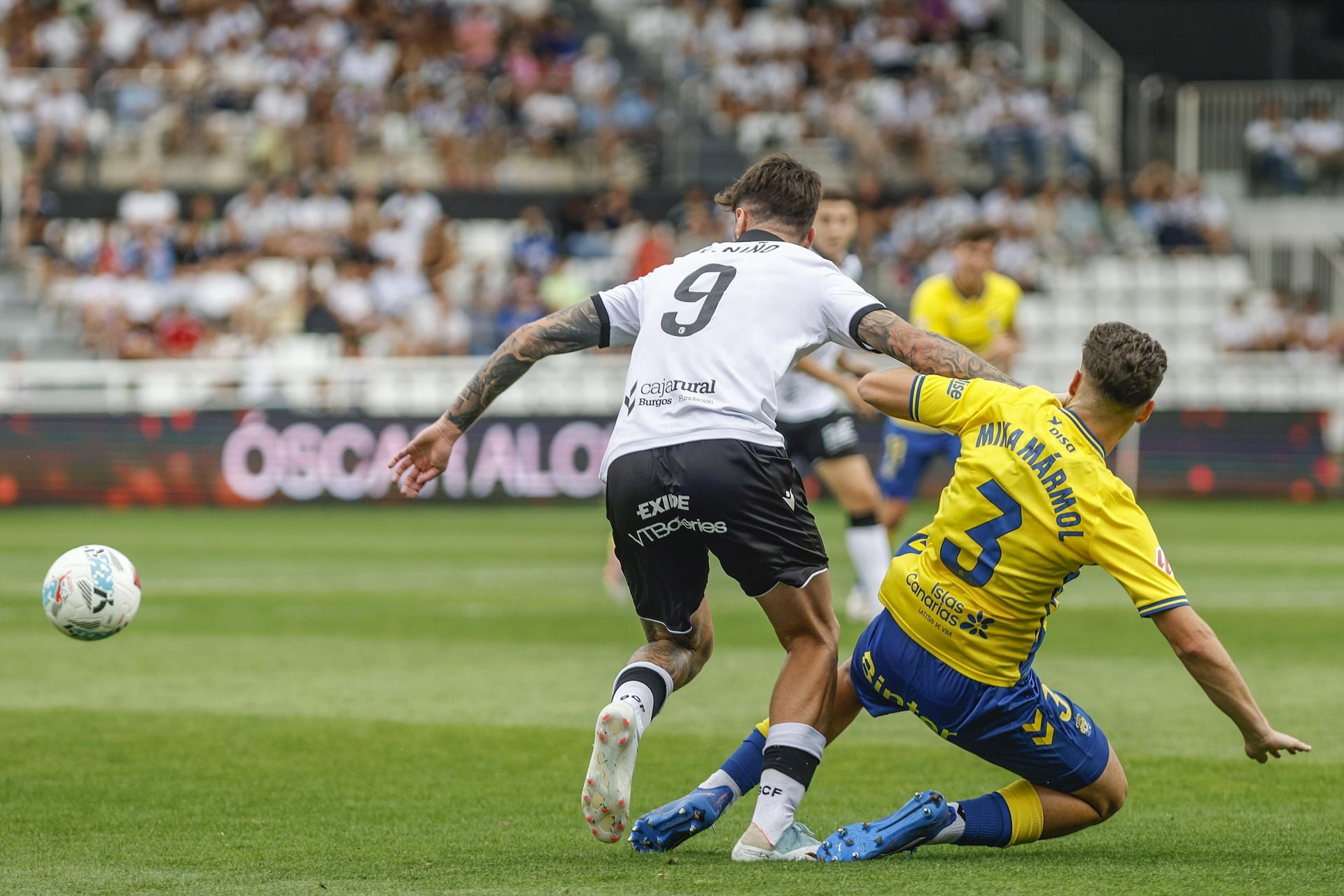 El Burgos CF - UD Las Palmas, en imágenes