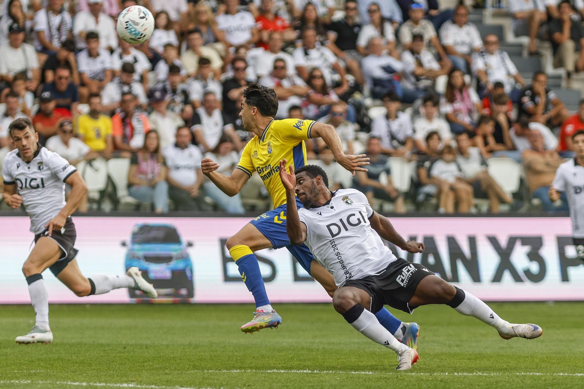 El Burgos CF - UD Las Palmas, en imágenes