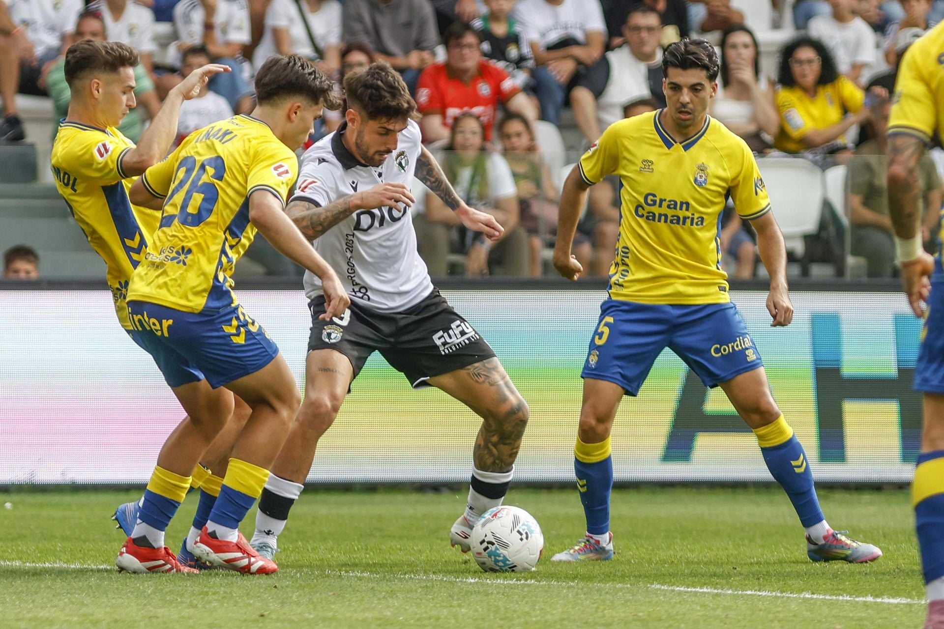 El Burgos CF - UD Las Palmas, en imágenes