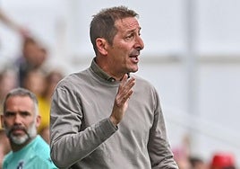 Ramis en el Burgos CF - UD Las Palmas.