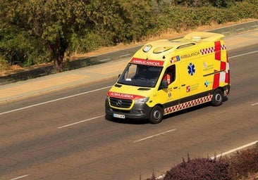 Dos heridos por una colisión entre un turismo y una furgoneta de Correos en Burgos