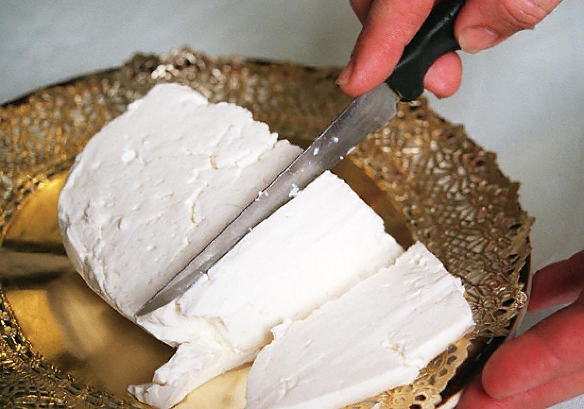 Queso fresco de Burgos.