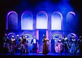 Uno de los momentos de 'Romeo y Julieta. El Musical'.