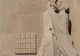 El cuadrado mágico que tiene como referencia el número 60.