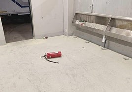 Baños del Picón donde se celebra Sonorama Ribera, vandalizados.