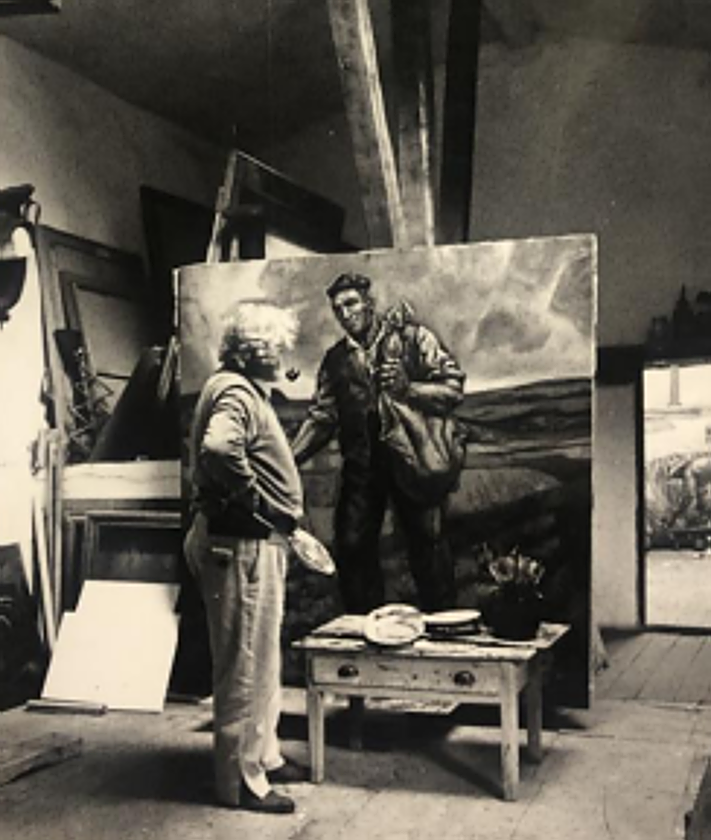 Imagen secundaria 2 - Casa de Vela Zanetti y el pintor en su Granero.