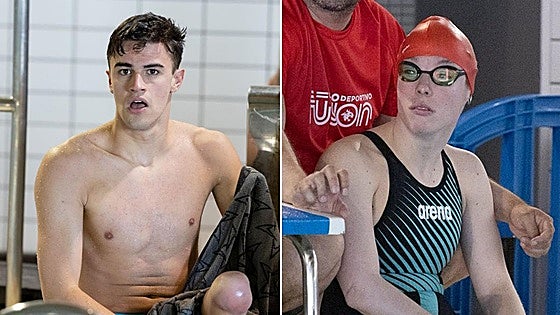 La burgalesa Marta Fernández y el vallisoletano Luis Huerta representan a España en el Mundial de Natación