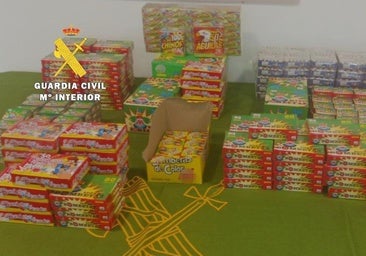 Requisan más de 27.000 petardos en las fiestas de dos pueblos de Burgos
