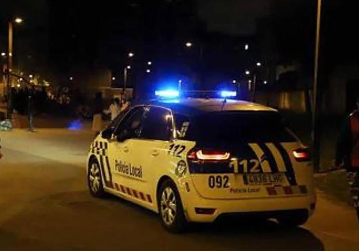 Imagen de una patrulla de la Policía Local de Burgos.