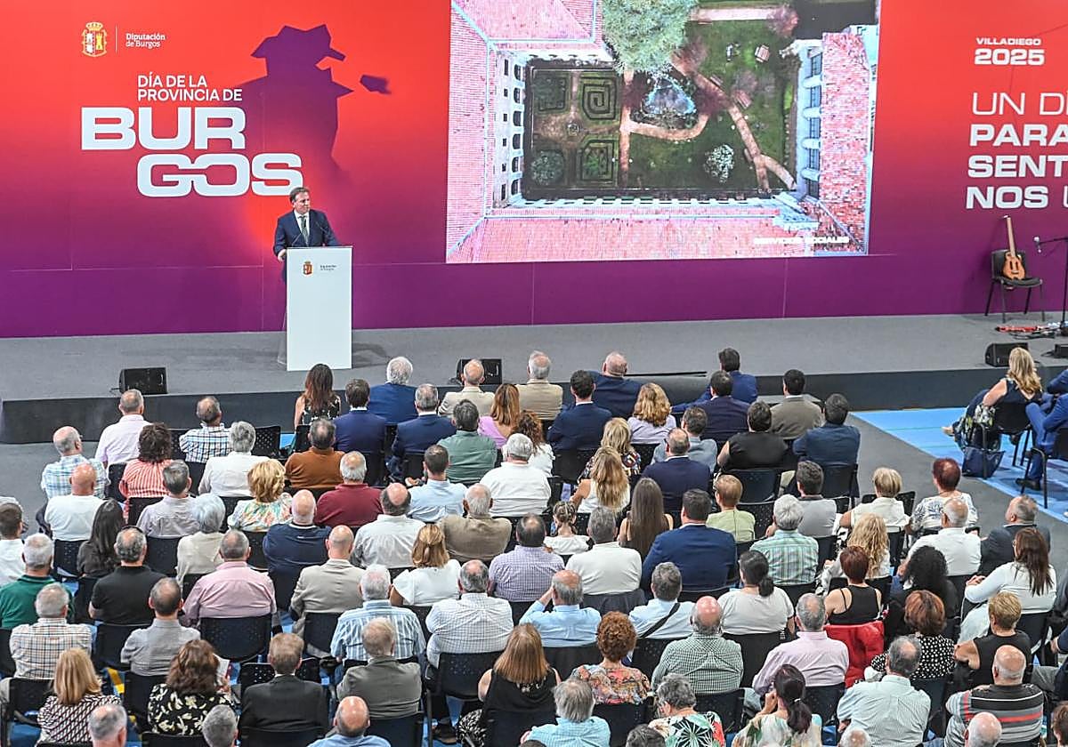 Villadiego ha acogido la celebración del Día de la Provincia.