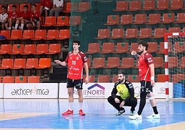 Instante del partido entre Attica 21 Hotels OAR Coruña y el UBU San Pablo Burgos 2031.