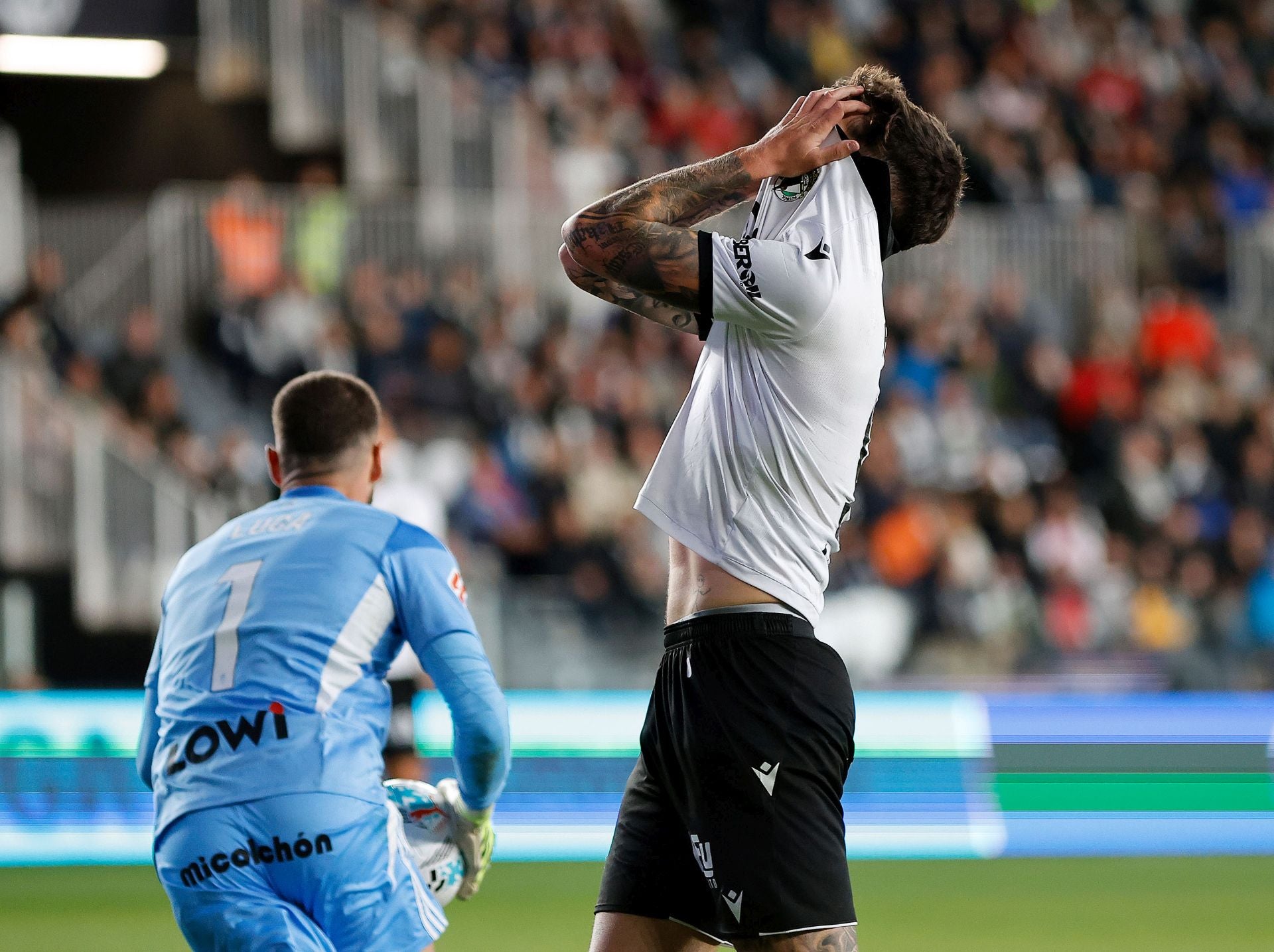 El Burgos CF - Granada CF, en imágenes