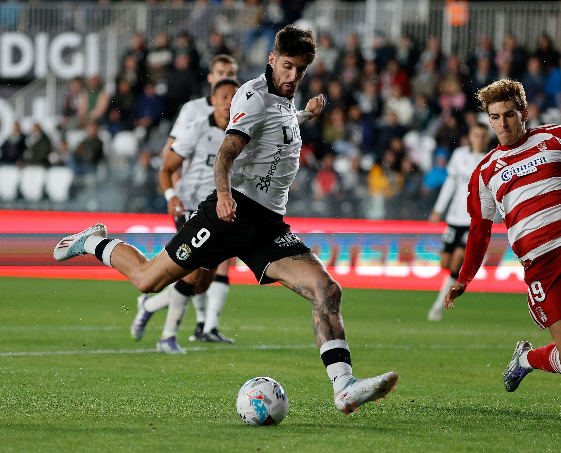 El Burgos CF - Granada CF, en imágenes