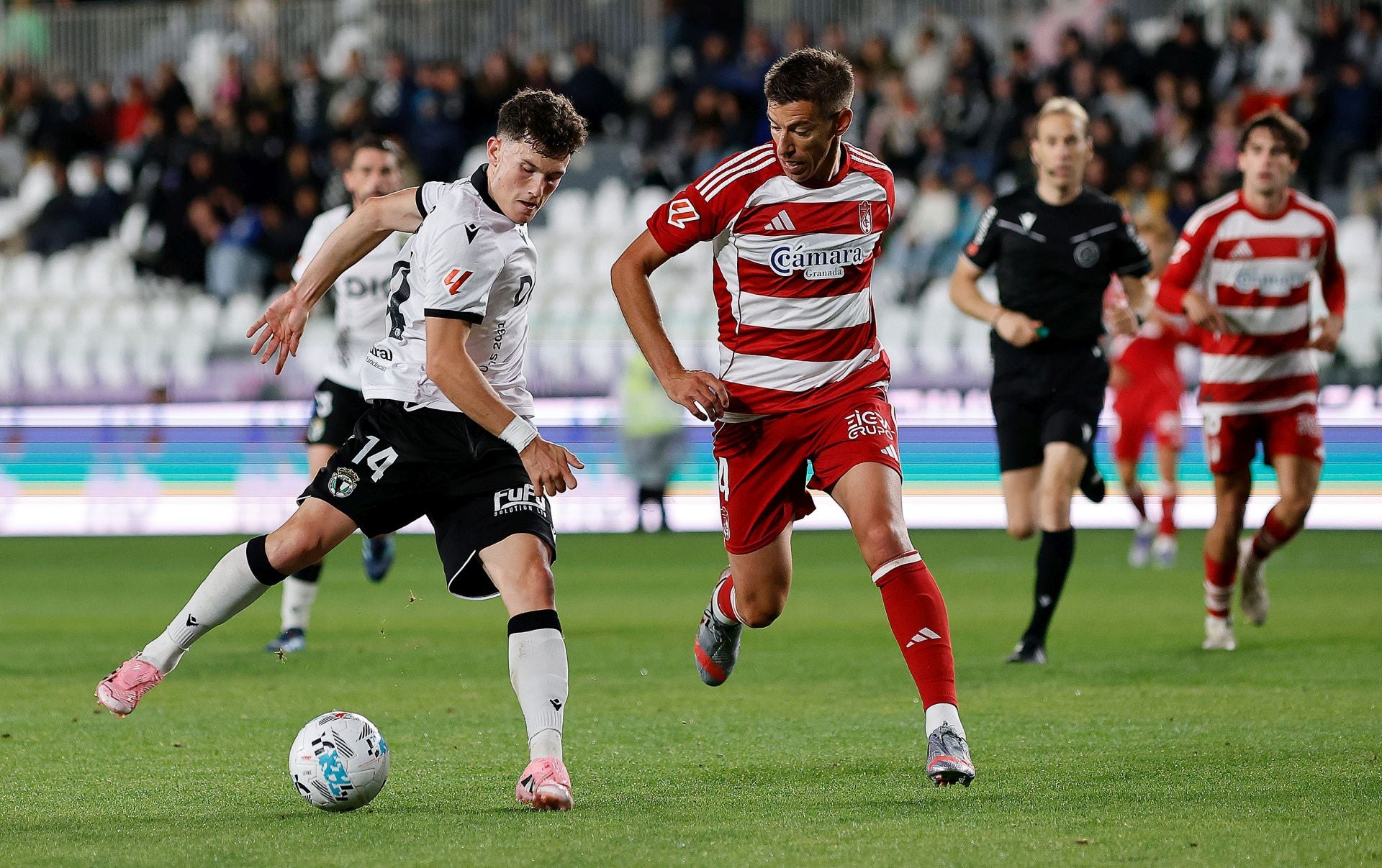 El Burgos CF - Granada CF, en imágenes