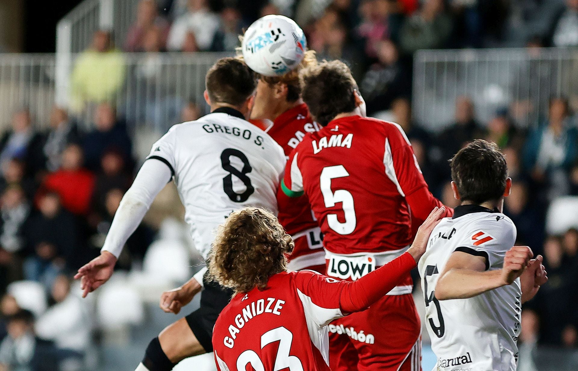 El Burgos CF - Granada CF, en imágenes