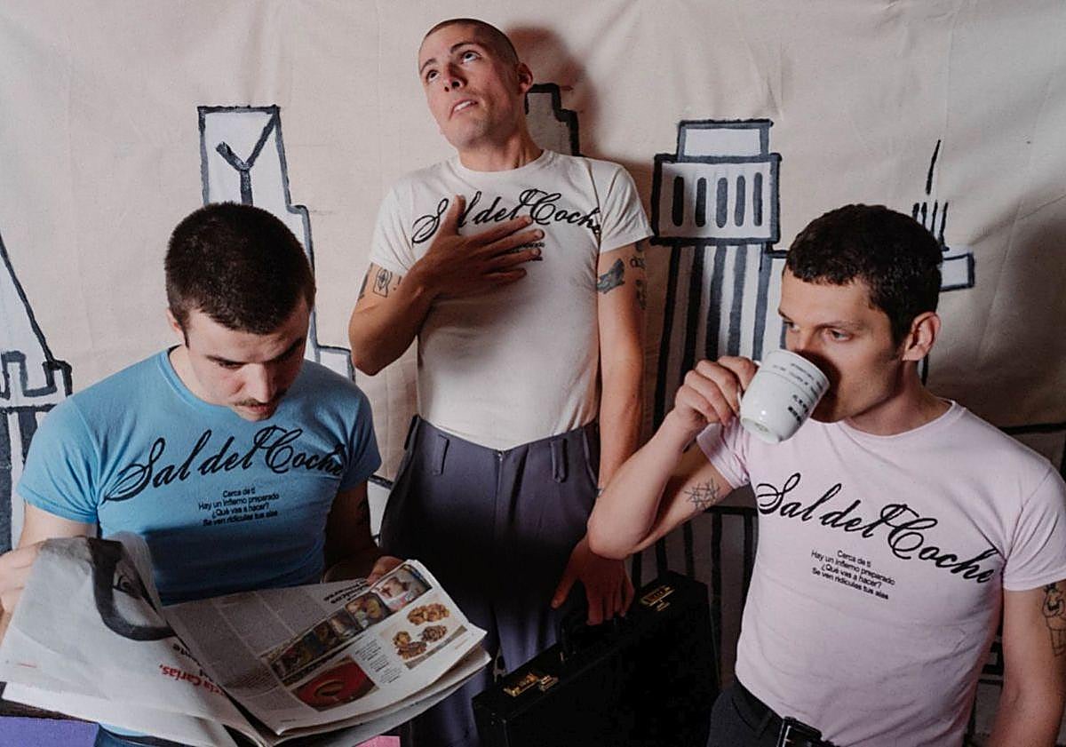 Imagen principal - El grupo Sal del Coche, Angels y Crudo Pimiento.