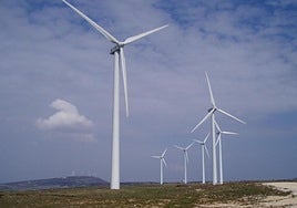 Paque eólico de Valle de Sedano, en Burgos.