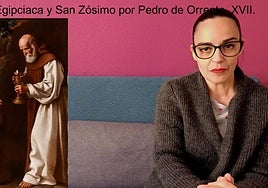 La historiadora del arte Elena Rodríguez.