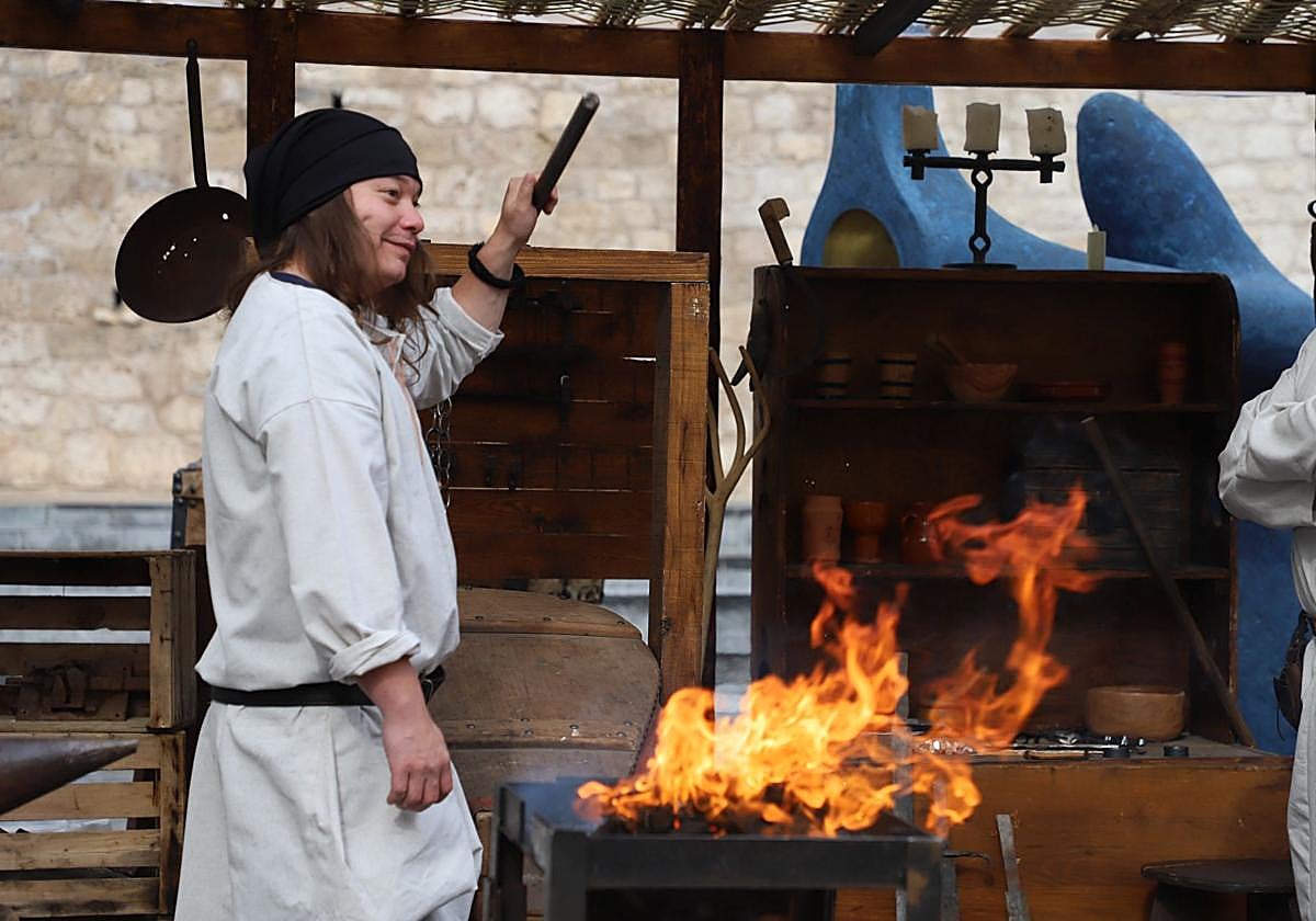 La forja de las espadas del Cid, en imágenes
