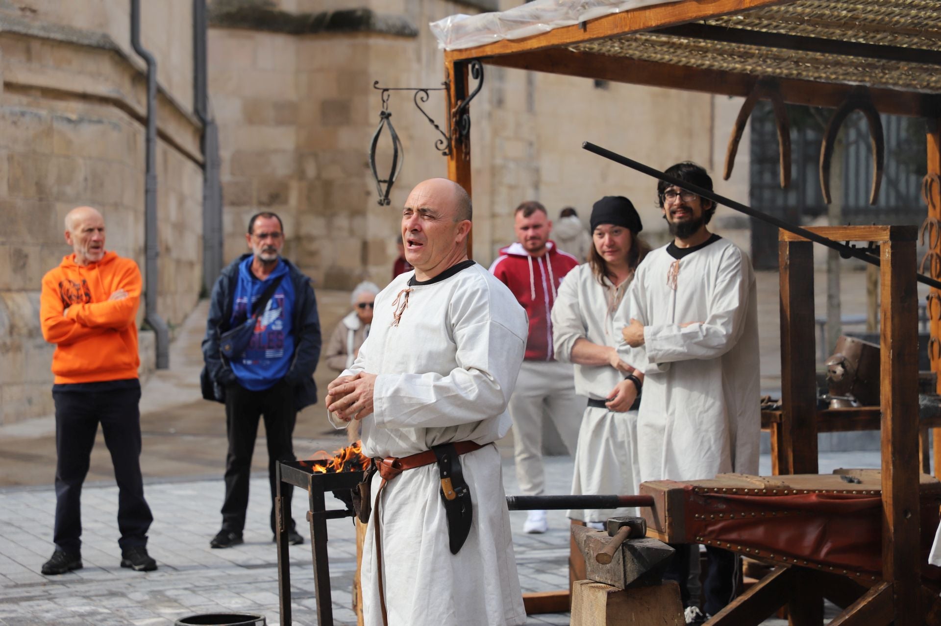 La forja de las espadas del Cid, en imágenes