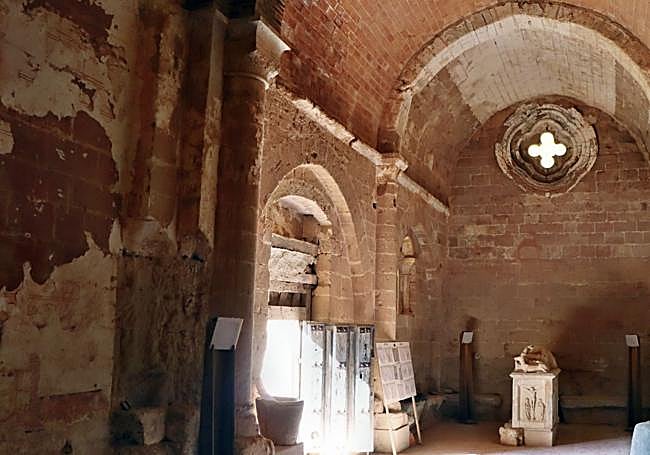 Interior de la Iglesia de San Andrés en 2022