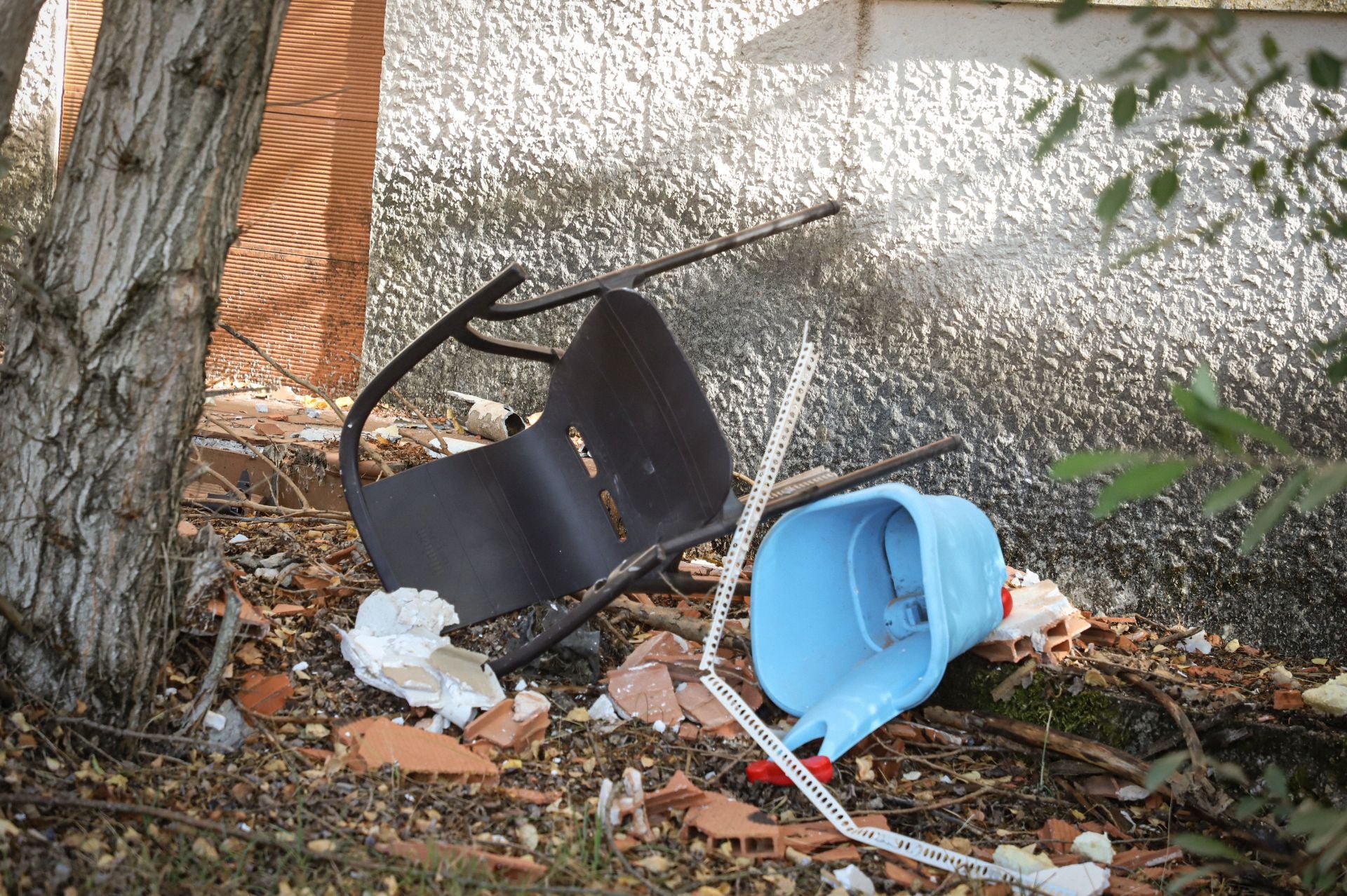 Así está la urbanización fantasma de un pueblo de Burgos, en imágenes