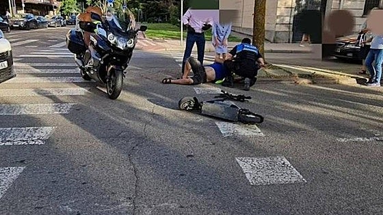 Los accidentes con patinetes eléctricos crecen un 223% en Burgos en cinco años