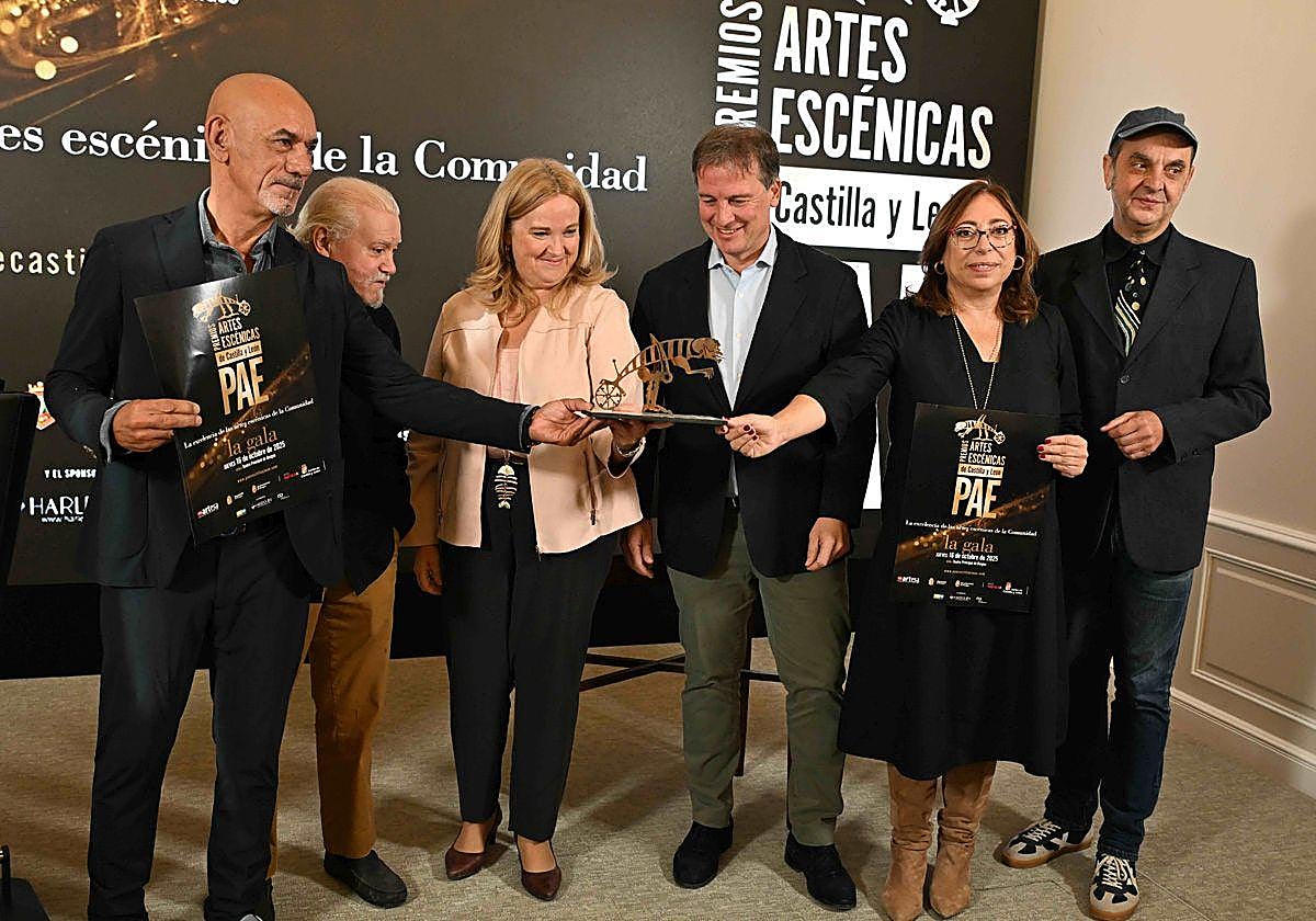 Presentación de los Premios Artes Escénicas de Castilla y León.