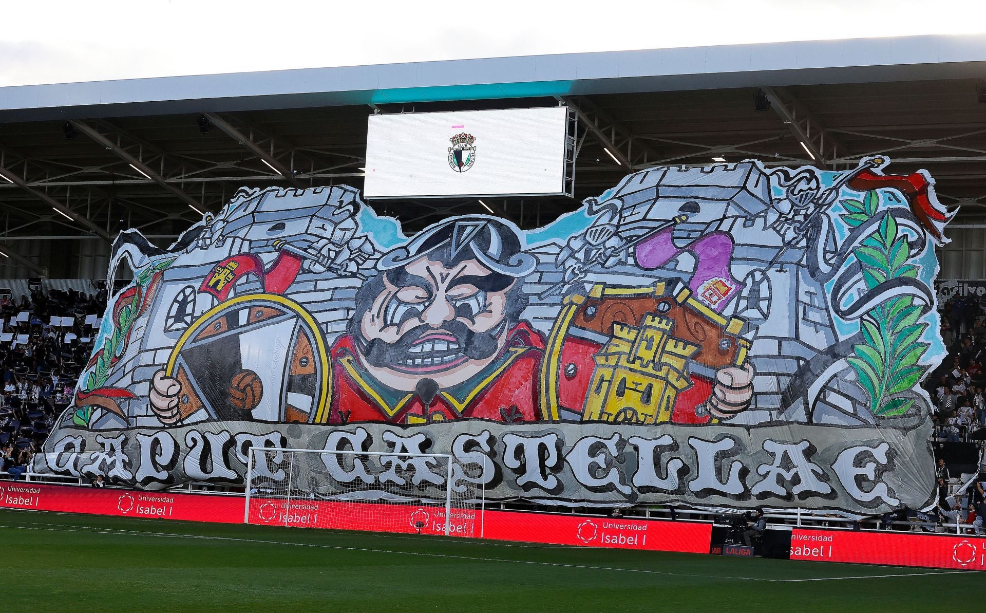 El derbi entre el Burgos CF y el Real Valladolid, en imágenes