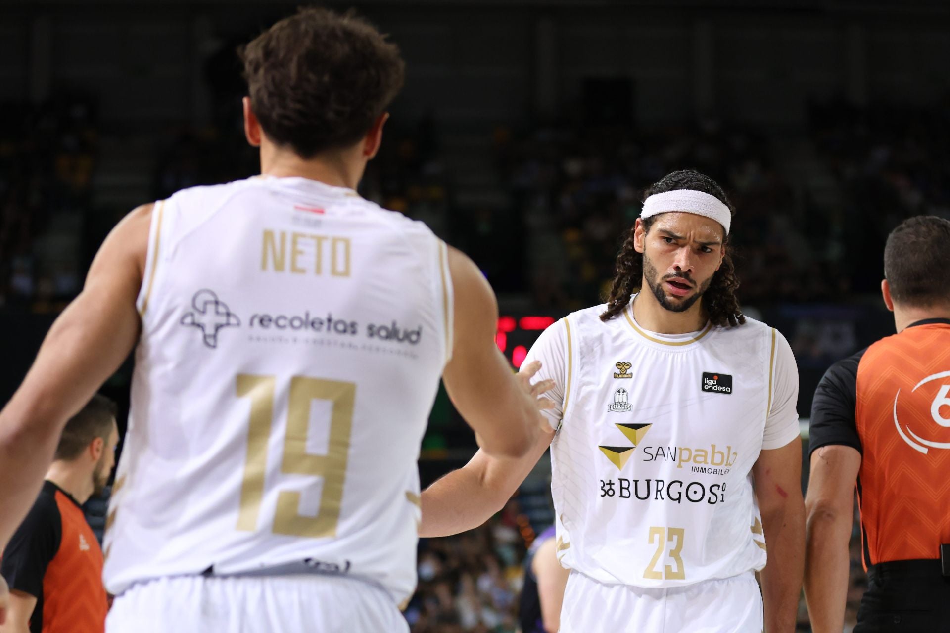 El encuentro del San Pablo Burgos frente al Bilbao Basket, en imágenes