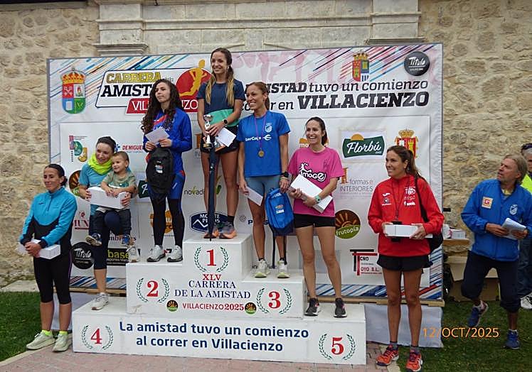 Ganadores de la prueba.