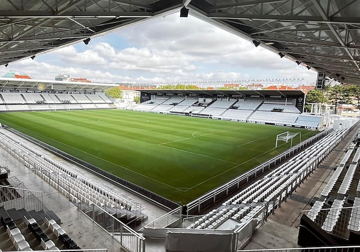 El estadio de El Plantío actualmente.