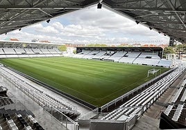 El estadio de El Plantío actualmente.
