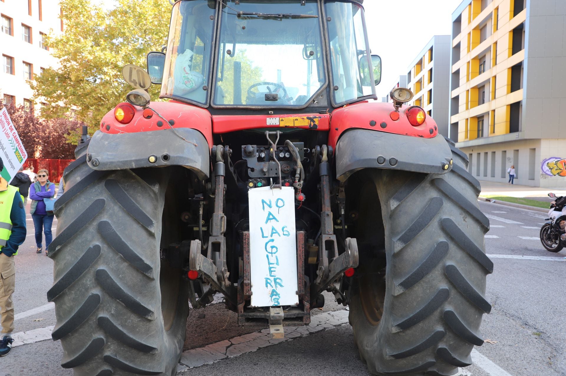La protesta del sector primario en Burgos, en imágenes