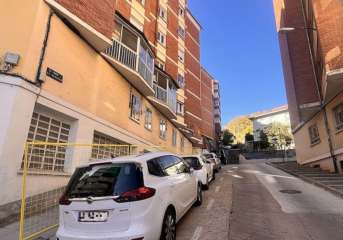 Camino del Gallego, entre San Francisco, Consulado y Eras.