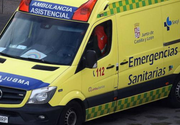 Herido un joven tras una salida de vía en Burgos