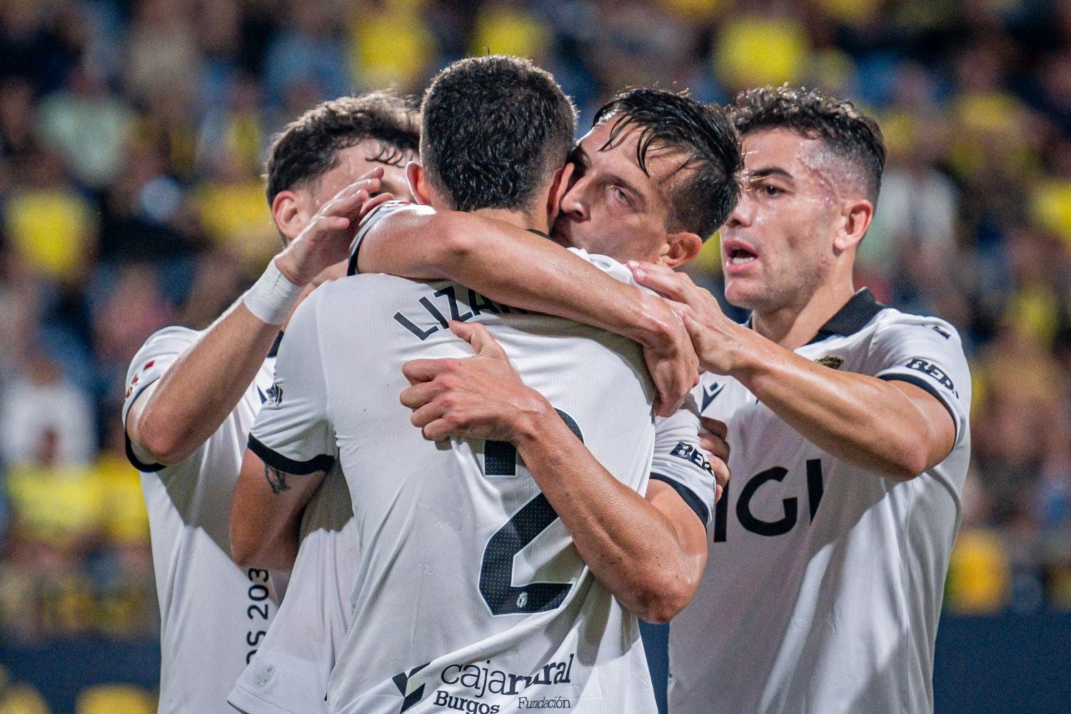 La victoria del Burgos CF en Cádiz, en imágenes