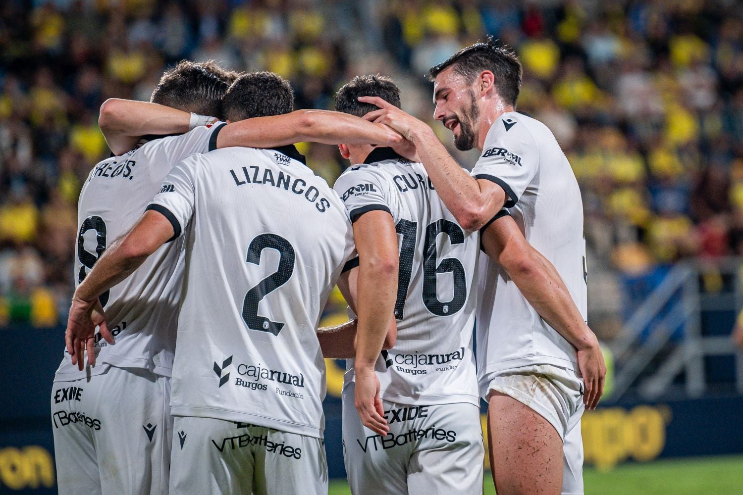 La victoria del Burgos CF en Cádiz, en imágenes