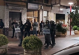 El dispositivo policial se prolongó durante horas
