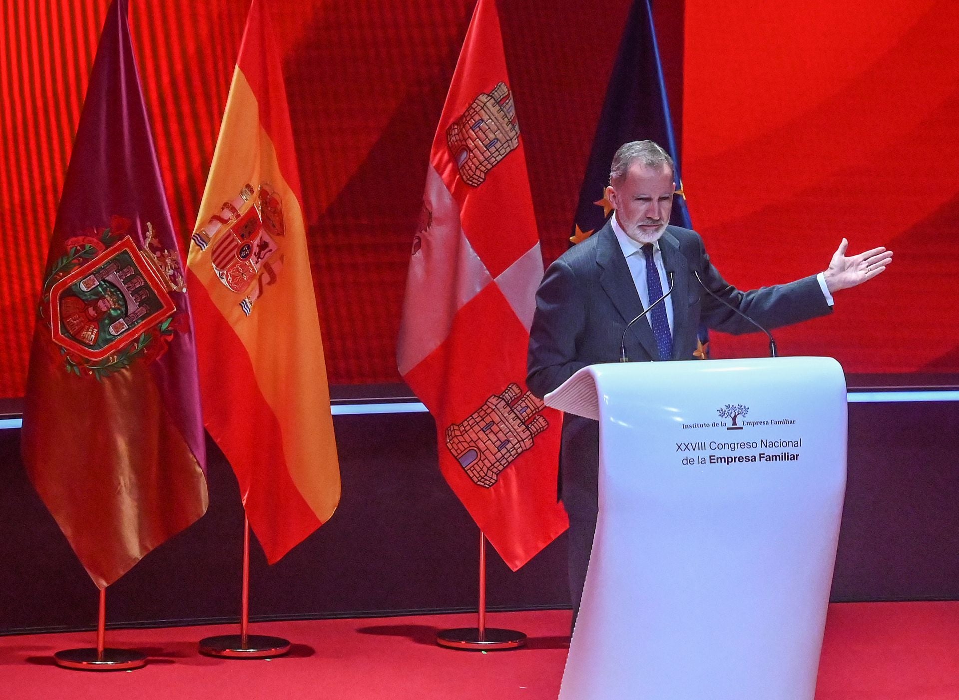 La visita del rey Felipe VI en Burgos, en imágenes