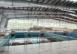 Planta de agua potable de Burgos.