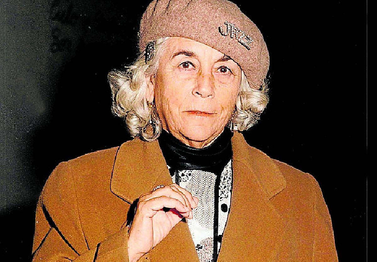 La escritora salmantina Carmen Martín Gaite.