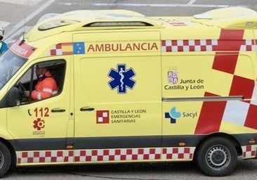 Herido un hombre al caerse de su moto en una carretera provincial de Burgos
