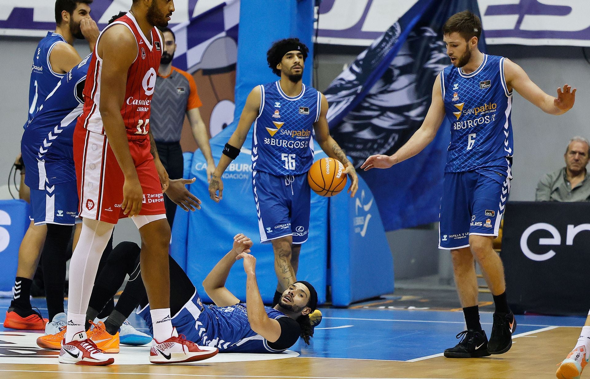 Así ha sido en imágenes la derrota del San Pablo frente al Casademont Zaragoza