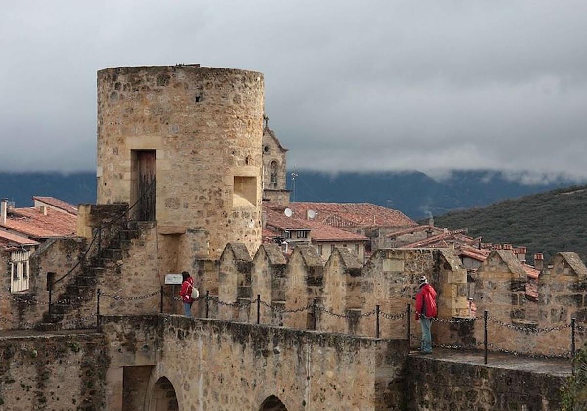 Castillo de la ciudad de Frías.
