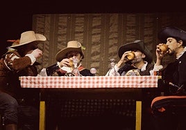 Representación de 'Don Juan Tenorio' en Arcos de la Llana, Burgos.