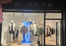 Fachada de la nueva tienda de Burgos, Morgan