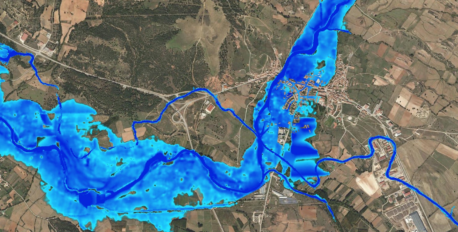 Mapas de riesgo por inundaciones de Burgos