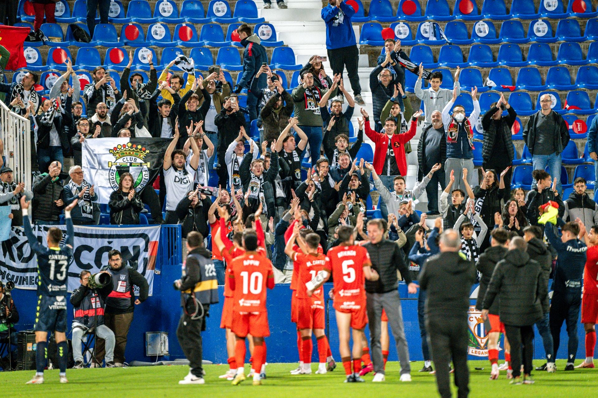 Así ha sido la victoria del Burgos CF frente al Leganés